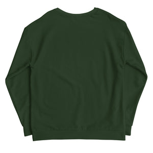 G Street X Expensive Shxt Gold Leaf Unisex Sweatshirt (Green)