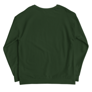 G Street X Expensive Shxt Logo Unisex Sweatshirt (Green)