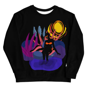 Open image in slideshow, G Street Poolside Player Sweatshirt (Black)
