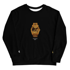 Open image in slideshow, G Street X Expensive Shxt Rollie Sweatshirt (Black)
